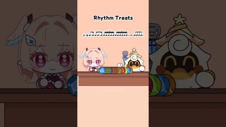 リズミカルなフェイのエサやり♪ #リンネア #genshinimpact #原神 #hoyocreators #shorts