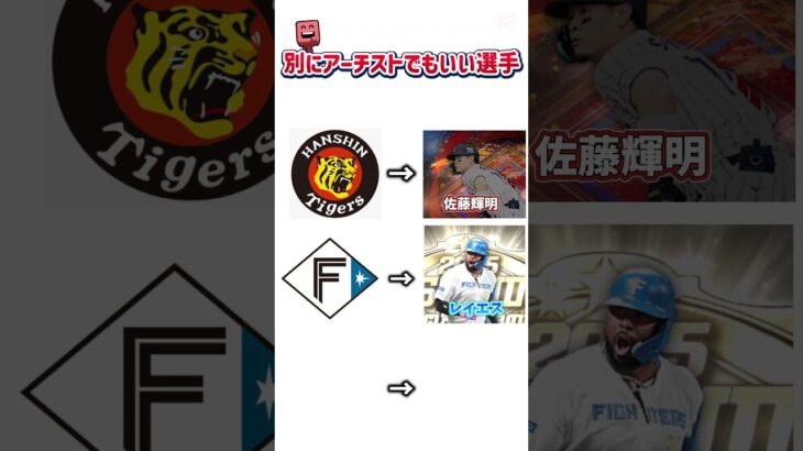 プロスピa別にアーチストでもいい選手3選#プロスピa #プロスピ #プロ野球スピリッツa