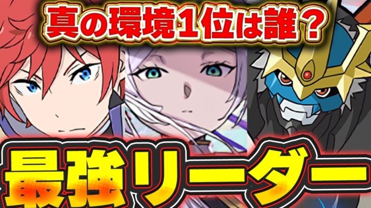 環境１位はアイツ！！フリーレンは実際何位なの？？現状の環境最強リーダーについて解説！！【パズドラ実況】＃パズドラ ＃フリーレン
