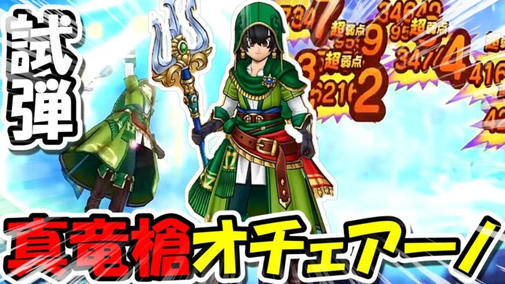 【ドラクエウォーク】真竜槍試し切り！最強クラスの狩り武器の性能をしっかり見るぞ！