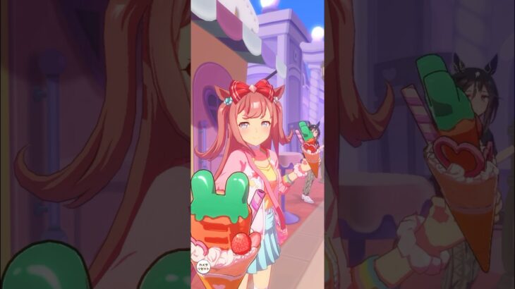 【ウマ娘】アグネスデジタル(私服)×めにしゅき♡ラッシュっしゅ！ #ウマ娘 #umamusume #ウマ娘プリティーダービー #アグネスデジタル