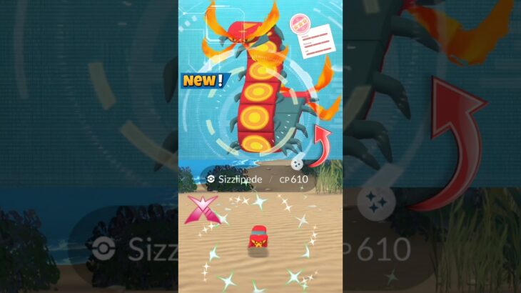 Finally I Got✨️Shiny Centiskorch in Pokemon Go