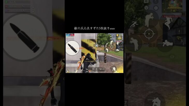 こういう反応がモチベに繋がるんよ　　#荒野行動 #反応 #おもしろ動画