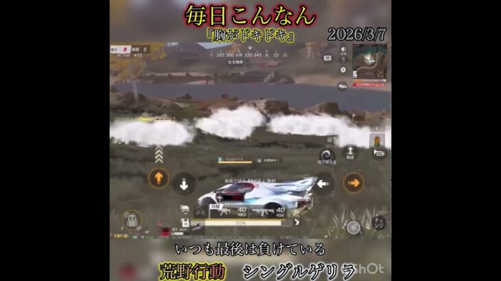 【荒野行動】胸がドキドキ！　シングルゲリラ