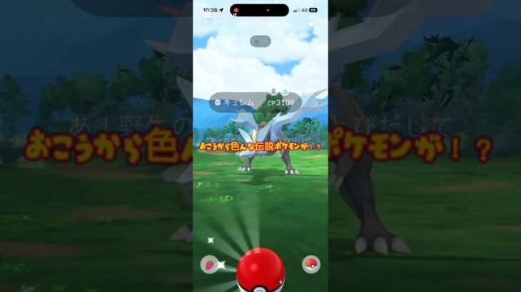 おこうから色んな伝説のポケモンが！？ #ポケモンgo #ポケモン