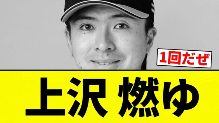 【ガッシリ】上沢 燃ゆ【プロ野球反応集】【2chスレ】【なんG】