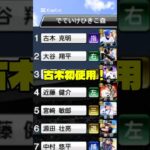 初使用古木さん使ってみた！【プロスピ】【プロ野球スピリッツA】