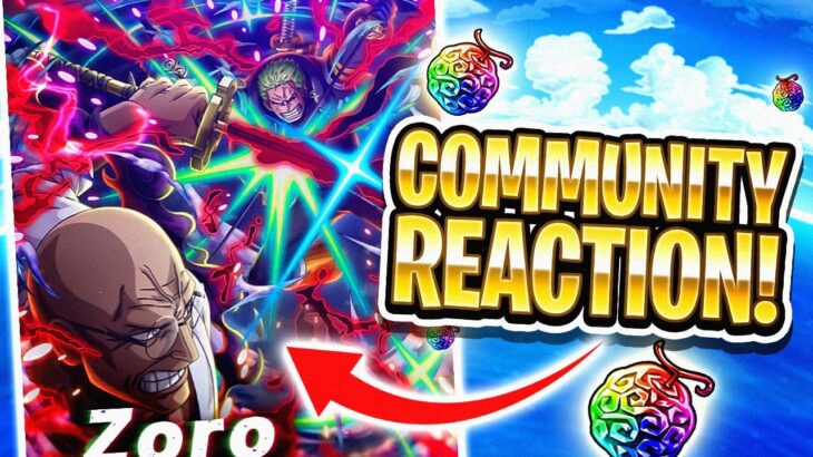 COMMUNITY REACTION! Zoro vs. Nusjuro WW Anniversary! (ONE PIECE Treasure Cruise)