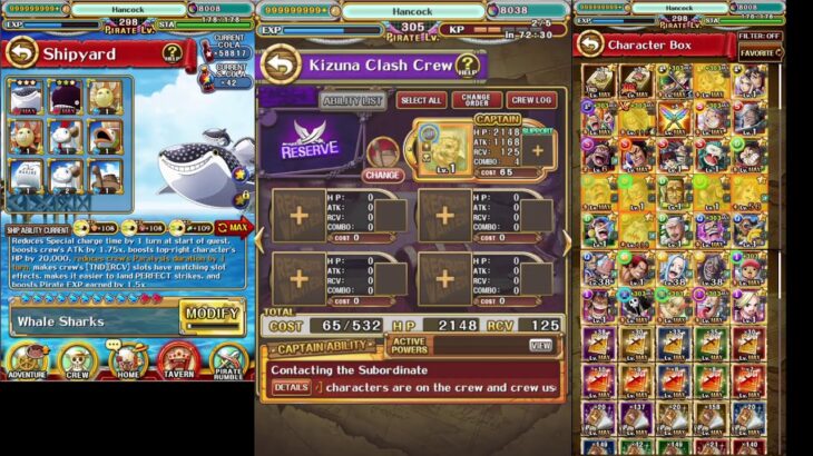 One Piece Treasure Cruise(OPTC) Android/IOS starter mid-endgame accounts. Kizuna Clash Super Boss