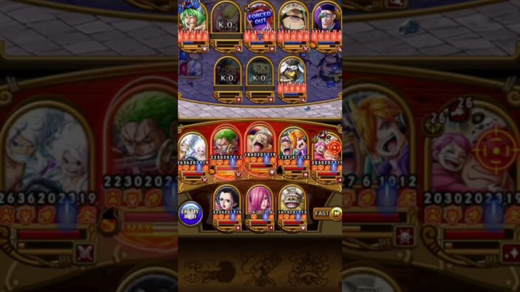 [OPTC] Pirate Rumble Challenge 049 (Powerhouse) with LUBON [トレクル] [#shorts #youtubeshorts]