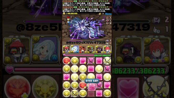 【パズドラ】ラインハルトVSロキ＝ウィルド