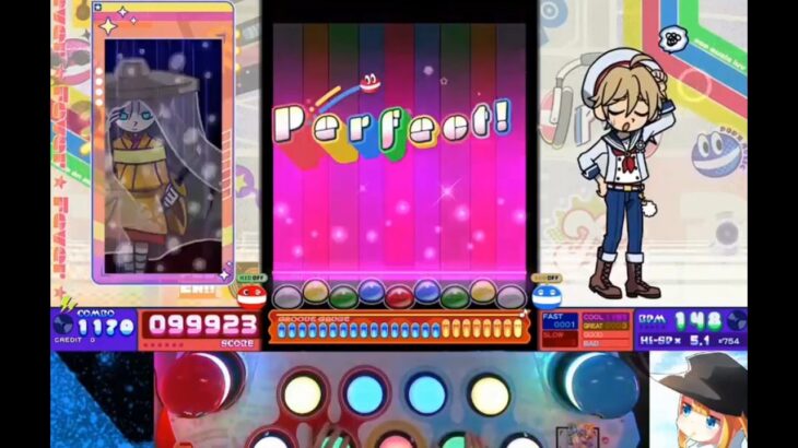 ポップン／One with One(EX)正規&鏡Perfect!99923(MAX-3)