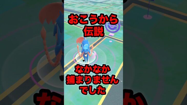【ポケモンGO】お香から伝説が熱い！でもなかなか捕まりませんでした！ #shrots #ポケモンgo