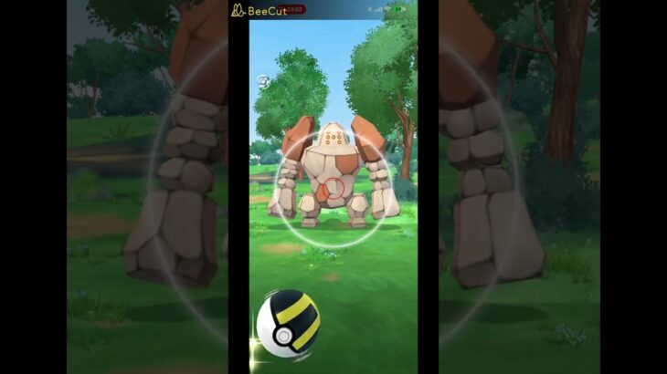 【ポケモンGO】野生のレジロック