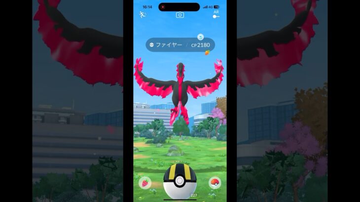 【ポケモンGO】じっくり狙えばＧＥＴ出来るのでは？ガラルファイヤー おさんぽおこう