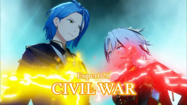 [あんスタMusic] CIVIL WAR [Expert 28+] Perfect Combo
