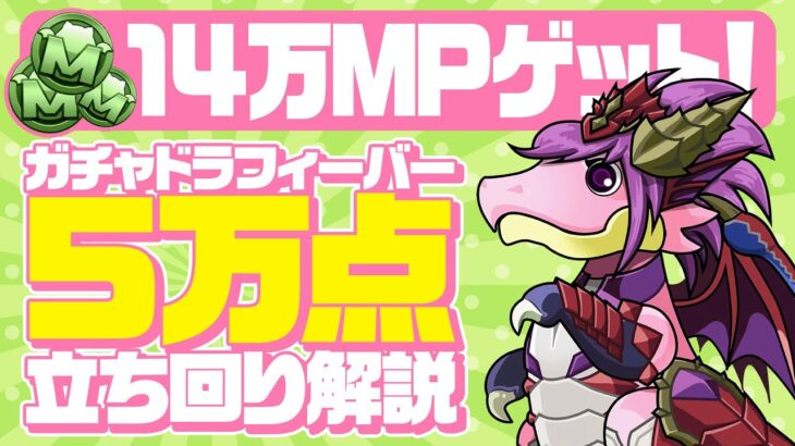 【パズドラ】1コンボだけで楽々5万点オーバー！春のガチャドラフィーバー最強楽々立ち回り完全解説！！