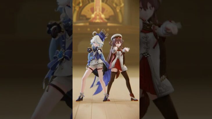 【MMD/原神】Chatter Chatter【フリーナ/胡桃】