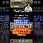 【勝ちました】五条悟で紅蓮チャレンジに挑戦！ #パズドラ #たかし