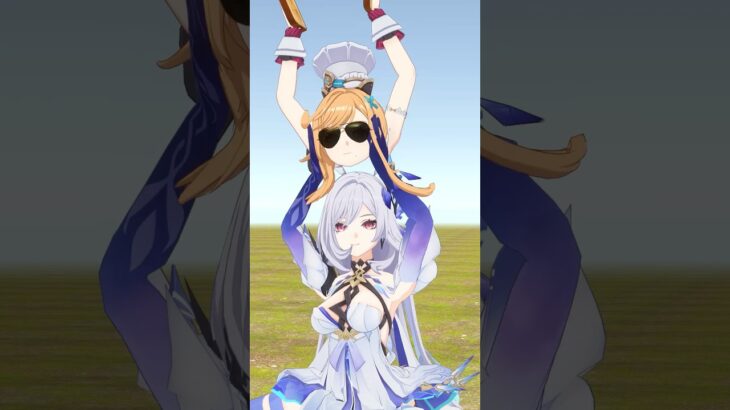 客寄せエスコVSスカーク #genshinimpact #原神 #hoyocreators