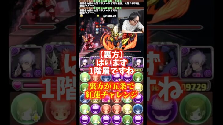 【不必要】誰も使わない五条悟パーティの解説をする裏方 #たかし #パズドラ