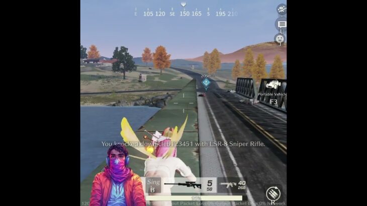 #荒野行動 How To Kill 23 Enemies in Knives Out Highlights   Insane   Domination @wardev9 20