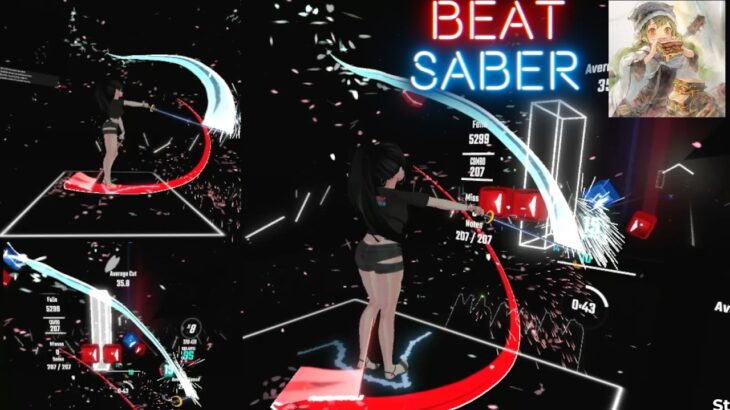 【ビートセイバー】Stuffed –   甲田まひる (ゲーム『メメントモリ』ミラ キャラクターソング)／ Mapper Komeijisan051