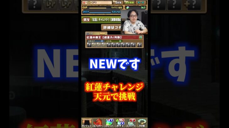 【奇跡起こします】宇髄天元で紅蓮チャレンジに挑戦！ #たかし #パズドラ