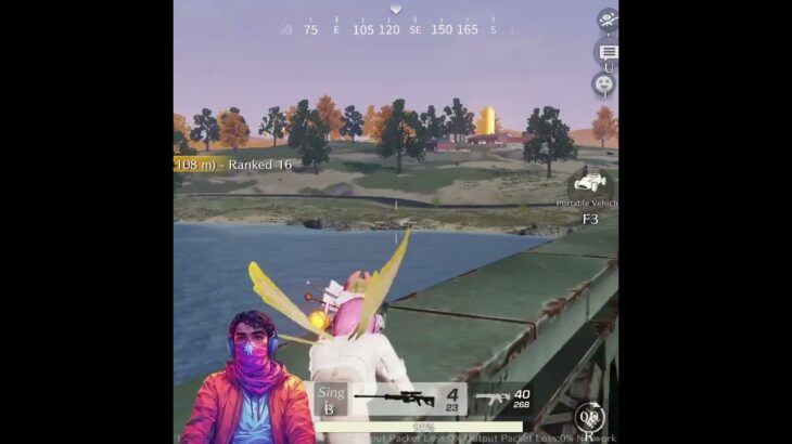 #荒野行動 How To Kill 23 Enemies in Knives Out Highlights   Insane   Domination @wardev9 24