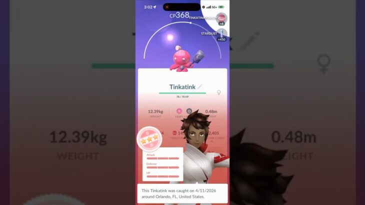 💯I Caught THIS 100 IV Pokemon in Pokemon Go!💯#shorts #pokemon