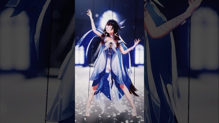 【 原神MMD 】コロンビーナ【 お人形  】#赤井はあと  #ドールダンス