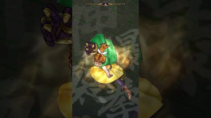 【DQW】サマル王女の剛拳が炸裂！ゴッドばくれつけんが派手すぎる！ #shorts