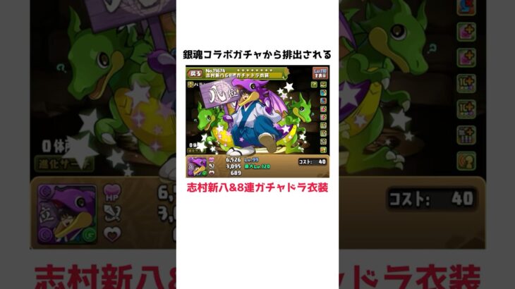 銀魂コラボ原作再現に関する雑学 #shorts #パズドラ #銀魂 #新八ガチャドラ