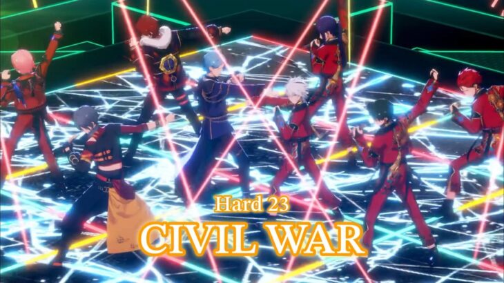 [あんスタMusic] CIVIL WAR [Hard 23] Perfect Combo