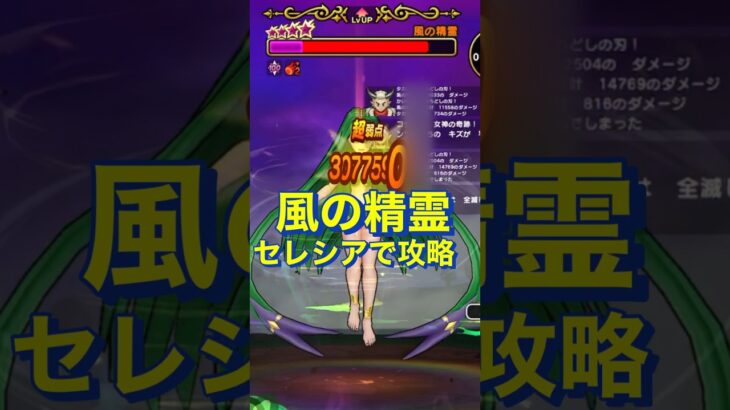 【ドラクエウォーク】まぼろしの風の精霊！クロノス無しで倒せました！