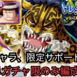 [トレクル]トレジャーマップVSベガパンクガチャ限のみ超簡単編成紹介！月末キャラも使用しないからすぐ組める！[OPTC][トレジャーマップ]