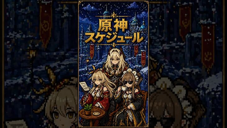 【原神】ざっくりスケジュール