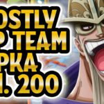 [OPTC] MOSTLY F2P TEAM PKA Lvl 200 vs LUCCI [ONE PIECE TREASURE CRUISE]