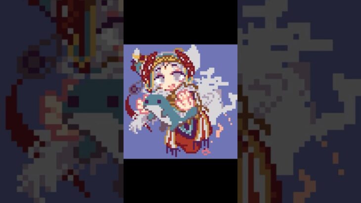 【メメントモリ】リヴェリアをドットで描いてみた #メメントモリ #リヴェリア #pixelart