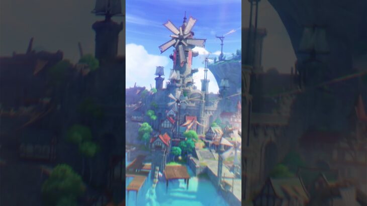 【原神】千風の交わる港 #原神