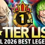 ★6 TIER LIST! Best Legends April 2026! (ONE PIECE Treasure Cruise)