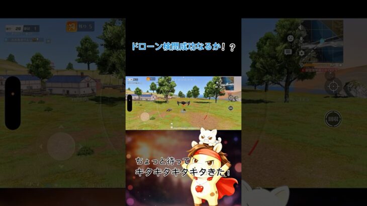 ドローンからのドロンッ　#荒野行動 #荒野gogofes #ゲーム #りんぐん作戦本部　#荒野検問