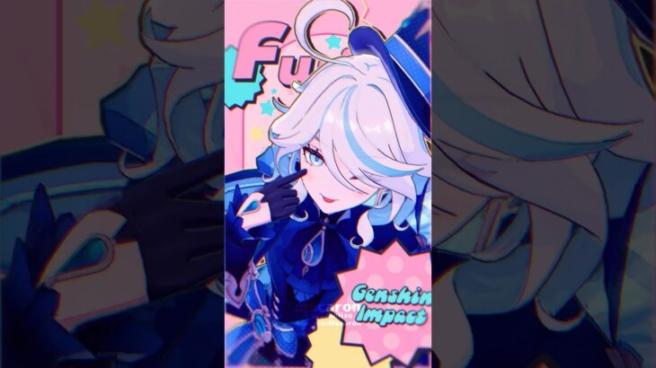 💧フリーナ　胡桃👻／プリマドンナ【原神/MMD/Genshin impact】#原神 #genshinimpact #furina #hutao #shorts