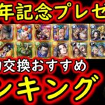 [トレクル]12周年「神企画」好きなフェス限キャラ1体選んで貰えるやつ! 個人的おすすめキャラランキング[期間①～④][OPTC][sugo fest]