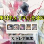 【メメントモリ　弱体効果対策＆スキル高速回転編成】カトレア編成