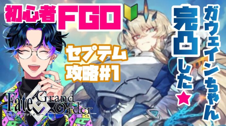 【FGO】ガチャでガウェインちゃん完凸しちゃった❤セプテム攻略part①⚔【飴宮清夏/Vtuber】