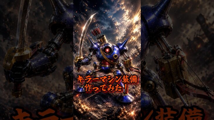 キラーマシン装備作ってみた！#ドラゴンクエスト #ゲーム #装備