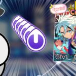 【あんスタMusic #30】ライブチャレンジ！💥見たことない配置の上下フリック譜面「CIVIL WAR」に挑戦！！【ゆっくり実況】
