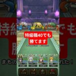 特級職40でも勝てる！？ガメゴンレジェンド#ドラクエウォーク #ドラゴンクエストウォーク