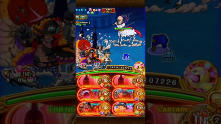[OPTC] Hidden MVP for BLITZ BATTLE vs Imu: Ju Peter [トレクル] [#shorts #youtubeshorts]